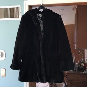 Dennis Basso faux fur jacket